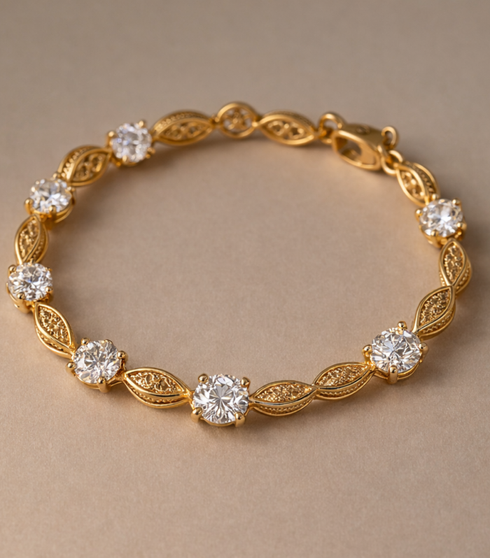 Trendy Oxidized Silver Anklet for Women